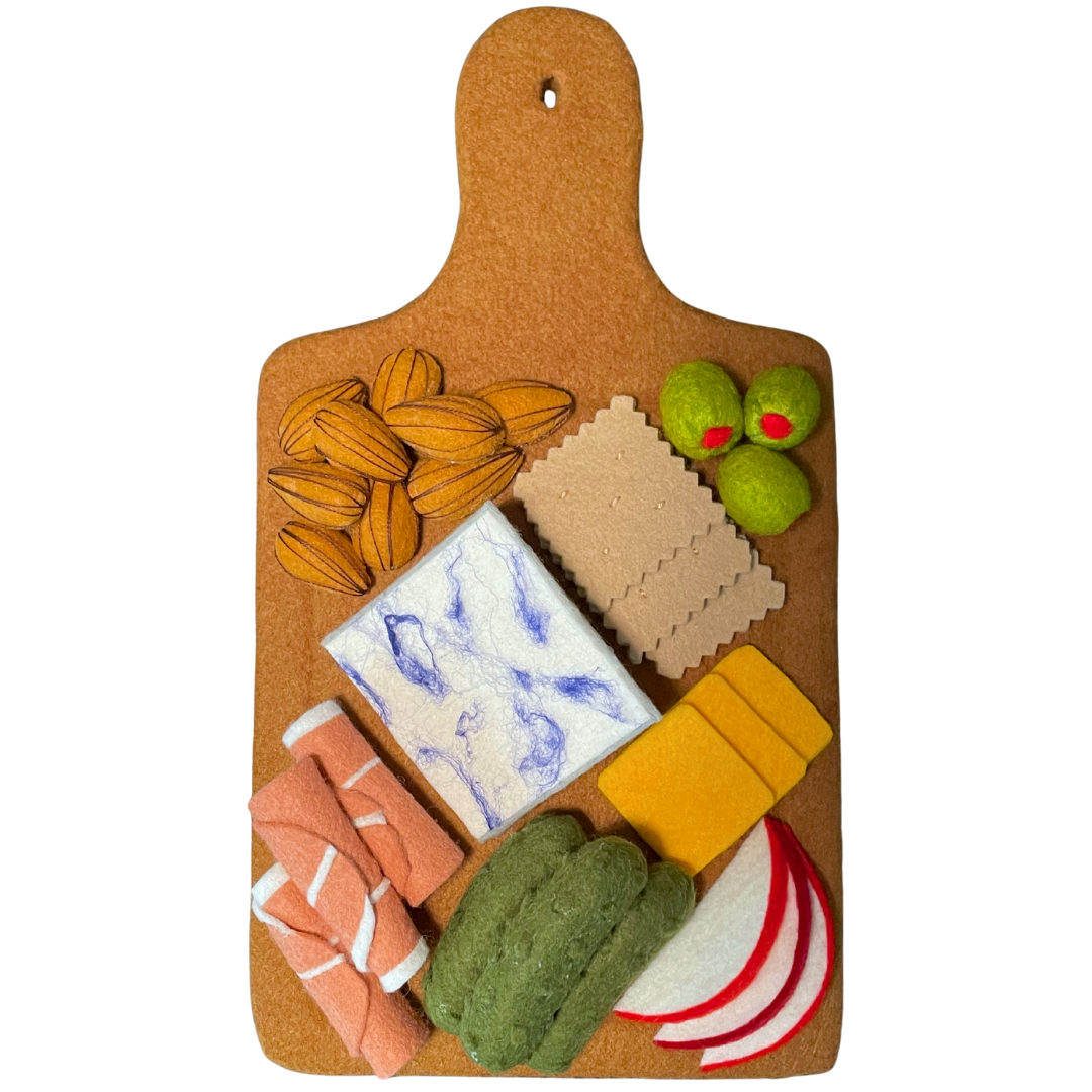 Custom Felt Charcuterie Board Wall Art