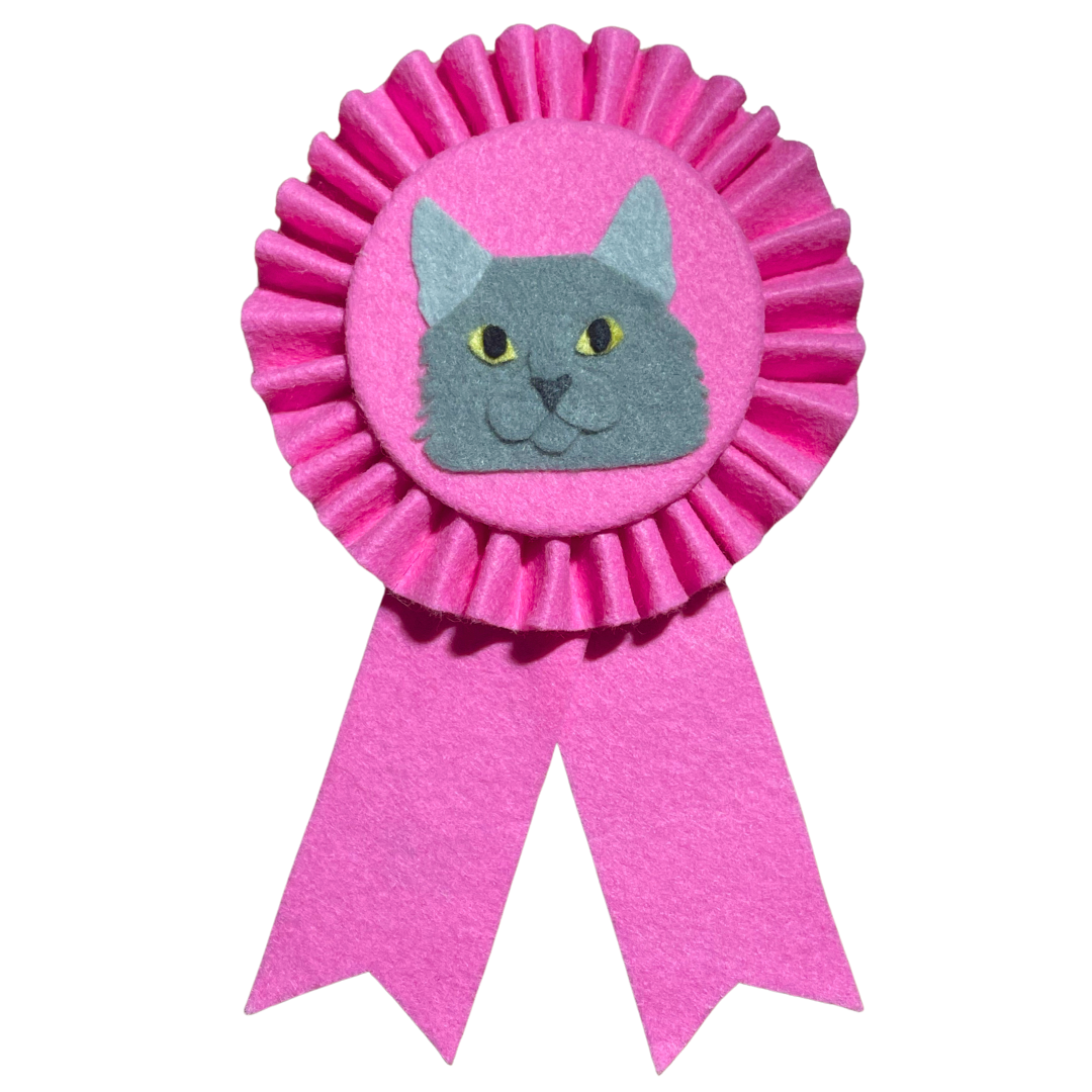 Animal Award Ribbon - Custom Portrait