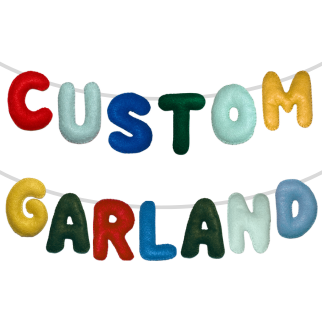 Custom Stuffed Garlands