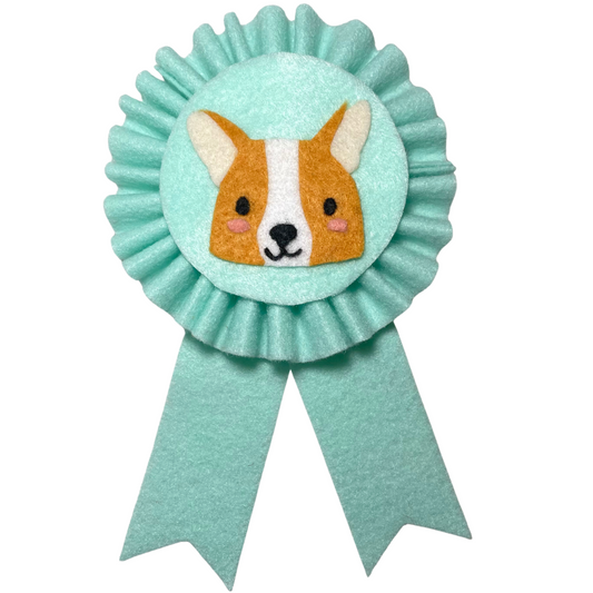 Animal Award Ribbon - Corgi