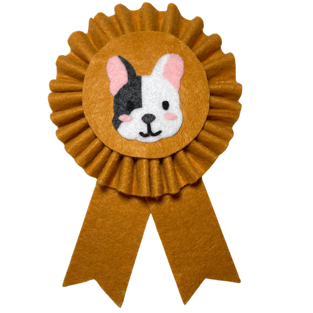 Animal Award Ribbon - French Bulldog