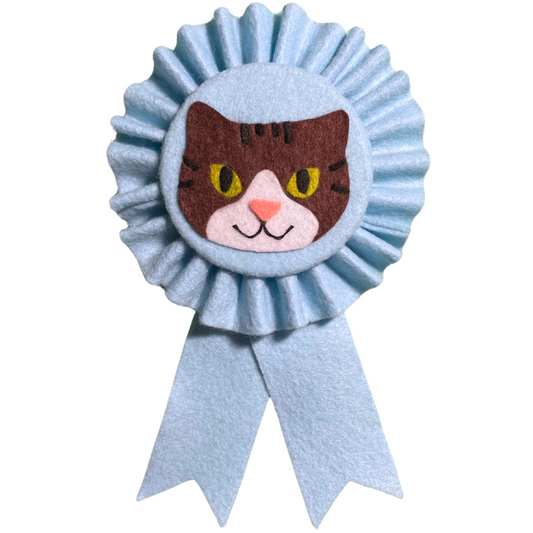 Custom Animal Award Ribbon - Felt Wall Hanging